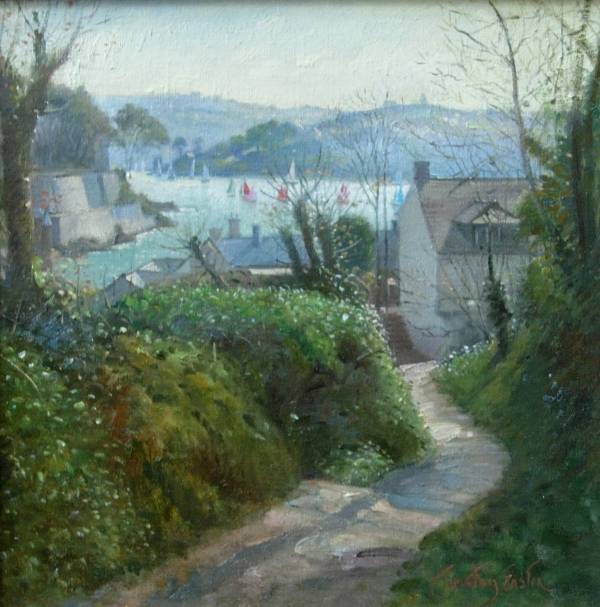 - Oil on Canvas, Painting by Timothy Easton, measuring 24 x 24 cm (H x W) framed at 35 x 35 cm £1050